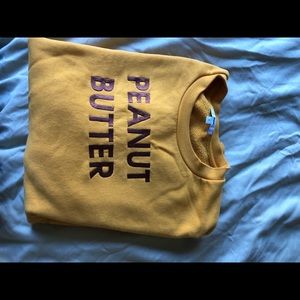 Peanut Butter sweatshirt seen on Kylie Jenner